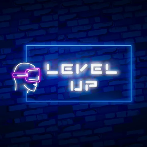 Level Up Neon Sign - Neon Signs Now