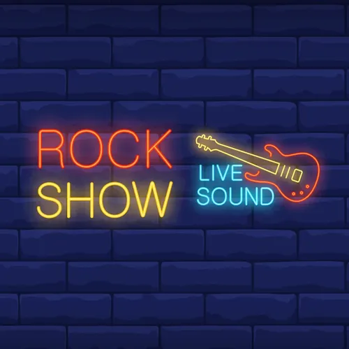 Rock Show Live Sound Neon Sign - Neon Signs Now