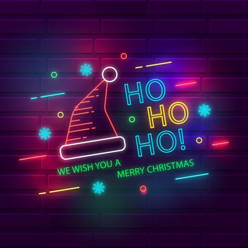 Wishing You a Merry Christmas Neon Sign - Neon Signs Now
