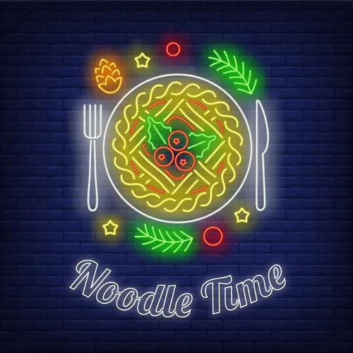 Noodle Time Neon Sign - Neon Signs Now