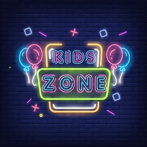 Funky Kids Zone Neon Sign - Neon Signs Now
