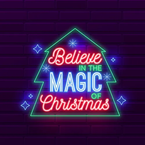Believe in the Magic of Christmas - Neon Signs Now