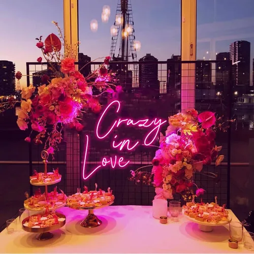 Custom 'Crazy In Love' Neon Signs