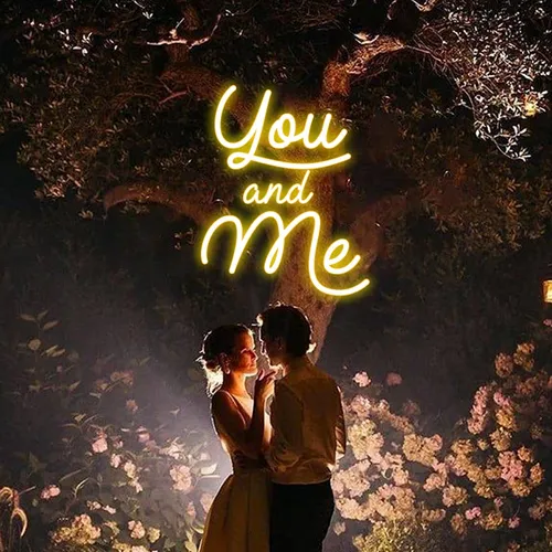 You And Me Neon Sign - Neon Signs Now