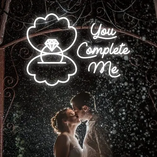You Complete Me Neon Sign - Neon Signs Now