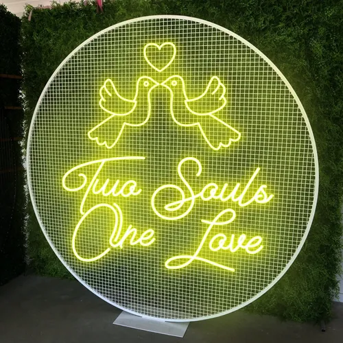 Two Souls One Love Neon Sign - Neon Signs Now