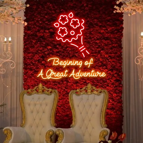 Beginning of a Great Adventure Neon Sign - Neon Signs Now