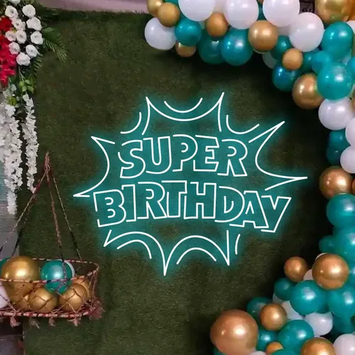 Super Birthday Neon Sign - Neon Signs Now