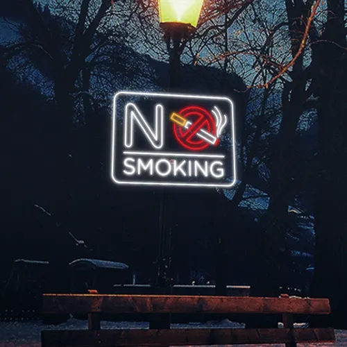 No Smoking Neon Sign - Neon Signs Now