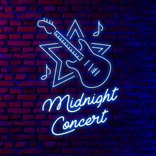 Midnight Concert Neon Sign - Neon Signs Now