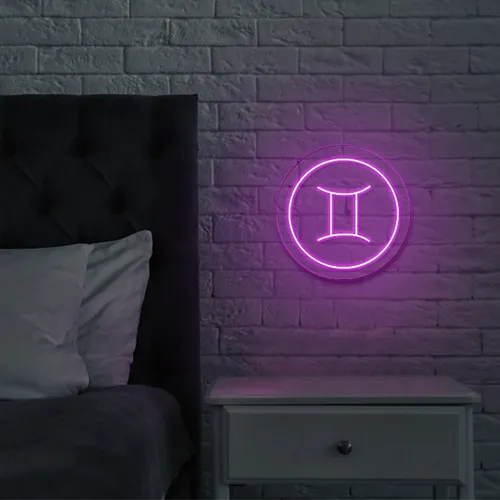 Gemini Neon Sign - Neon Signs Now