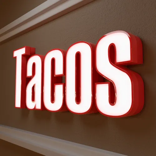 Face Lit Trimpcap Sign - Neon Signs Now