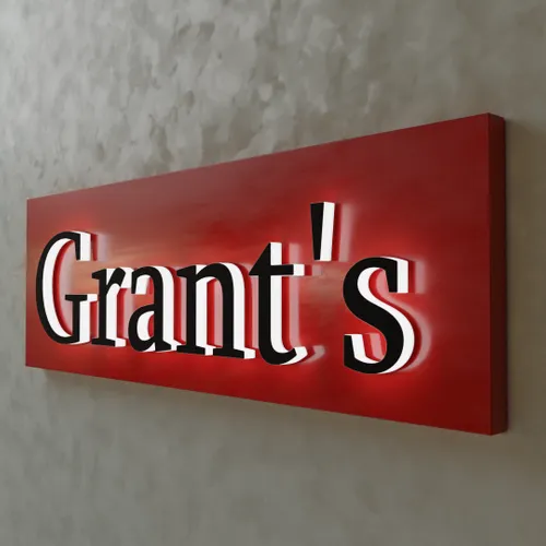 Sidelit Sign - Neon Signs Now