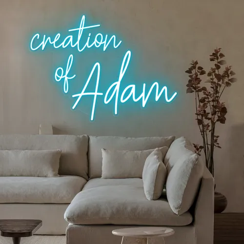 Creation of Adam Neon Signs