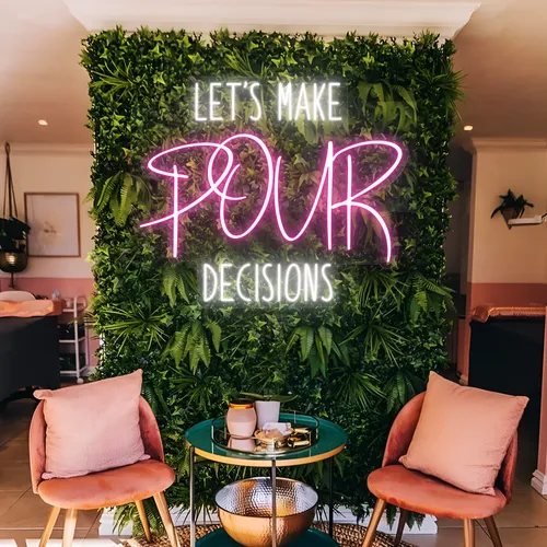 Let's Make Pour Decisions Neon Signs - Neon Signs Now