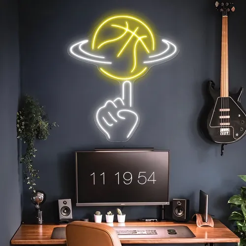 Ball Toss Neon Sign - Neon Signs Now