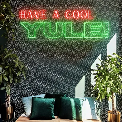 Have a Cool Yule! Neon Sign - Neon Signs Now