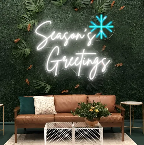 Season’s Greetings Neon Sign - Neon Signs Now