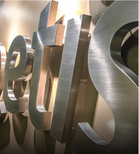 Stainless Steel Signs - Neon Signs Now