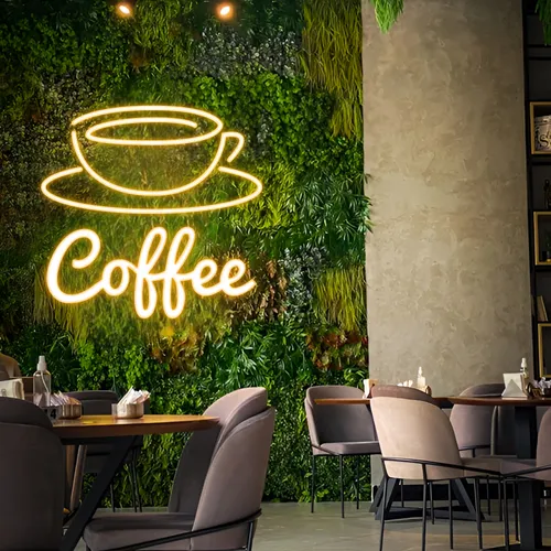 Brew & Glow Coffee Neon Sign