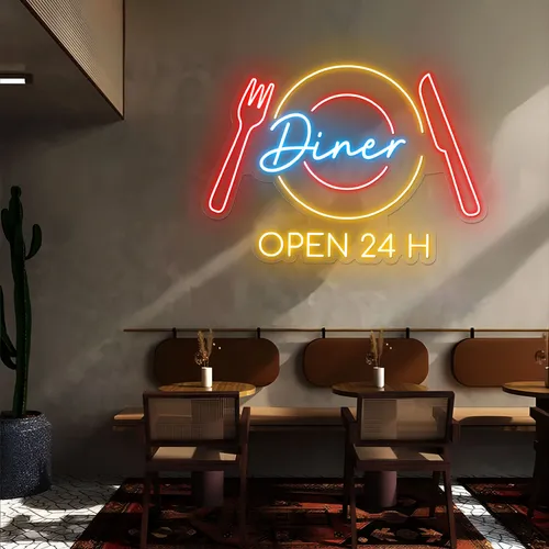 Neon Diner Sign - Neon Signs Now