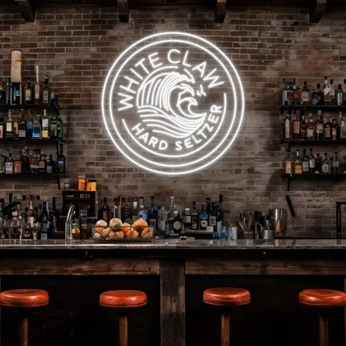 White Claw Neon Sign - Neon Signs Now