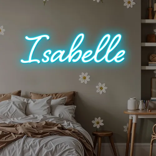 Isabelle Neon Sign