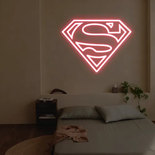 Superman Neon Sign - Neon Signs Now