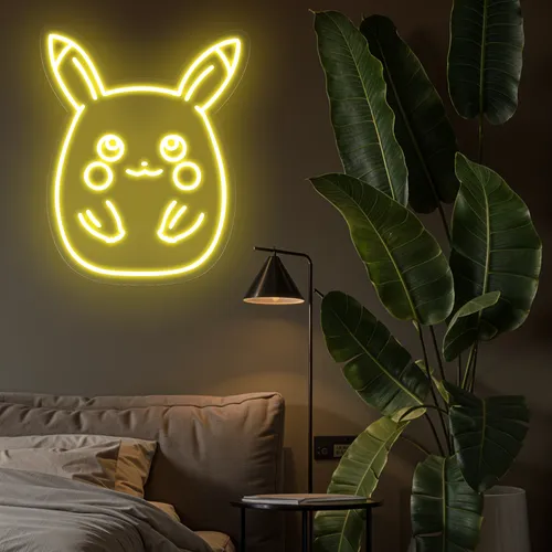 Cute Pikachu Neon Sign
