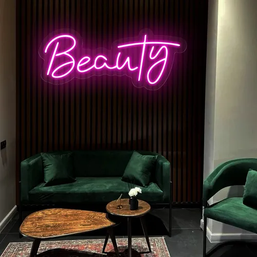 Beauty Neon Sign - Neon Signs Now