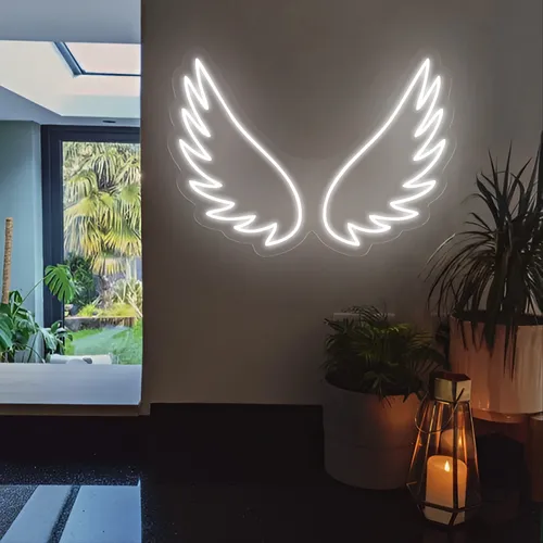 Angel Wings Neon Sign - Neon Signs Now