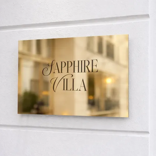 Print Stainless Steel Signs - Neon Signs Now