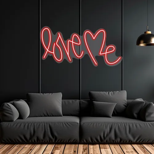 Custom Love Me Neon Signs - Neon Signs Now