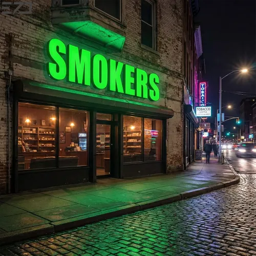 Front Lit Tim Cap Sign with Holes - Neon Signs Now