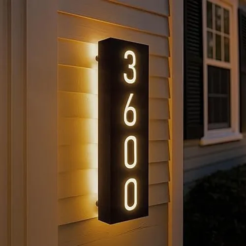 House Number - Neon Signs Now