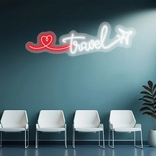 Custom Airplane Neon Signs