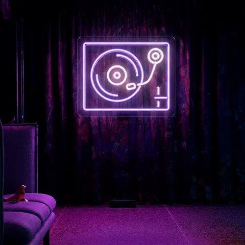 Custom DJ Neon Signs - Neon Signs Now
