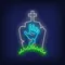 Gravestone Zombie Hand Neon Sign - Neon Signs Now