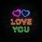 Love You Neon Sign - Neon Signs Now