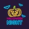 Pumpkin Halloween Night Neon Sign - Neon Signs Now