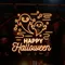 Happy Halloween Two Ghosts Neon Sign - Neon Signs Now