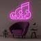 Music Neon Sign - Neon Signs Now