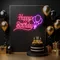 Happy Birthday Glow Neon Sign - Neon Signs Now