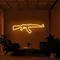 Cool Rifle Neon Sign - Neon Signs Now