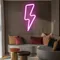 Pink Thunder Neon Sign - Neon Signs Now