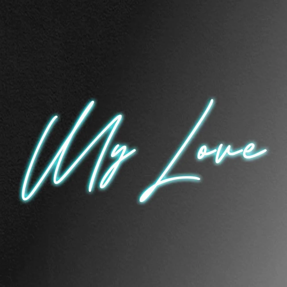 Ice Blue Ice Blue - Neon Signs Now